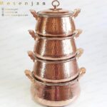 ست قابلمه ته گرد طرح قدیم