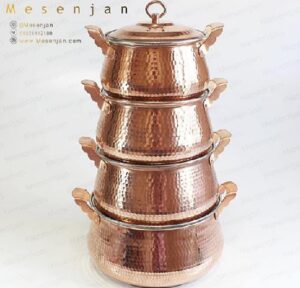 ست قابلمه ته گرد طرح قدیم