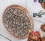 شیرینی خوری سیاه قلم مسی