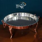 دیس گرد پایه بلند مسی