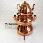 سماور روگازی قوری مسی