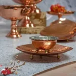 کاسه سه پایه دار مسی