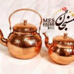 کتری قوری توپی مسی