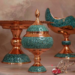 شکلات خوری فیروزه کوب مسی