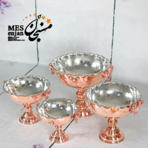 سوپ خوری/ خورشت خوری/ کاسه تک پایه مسی