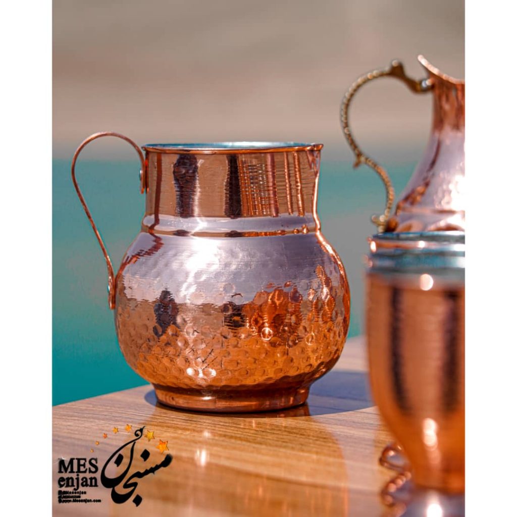 پارچ توپی مسی