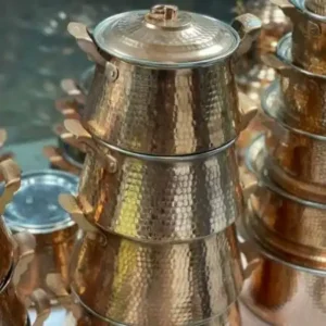 دیگ مسی چکشی