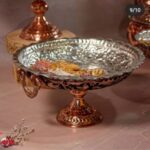 آجیل خوری سیاه قلم لبه بلند