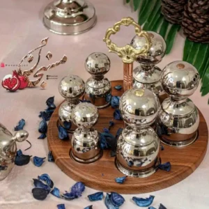 ست فلفل پاش کروم