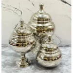 شکلات خوری گنبدی کروم