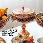 شکلاتخوری سیاه قلم پایه بلند
