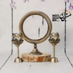 آینه شمعدان آبکاری