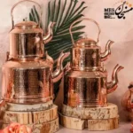 کتری و قوری مسی دستساز