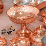 آجیل و شکلات خوری ریزگل پایه بلند