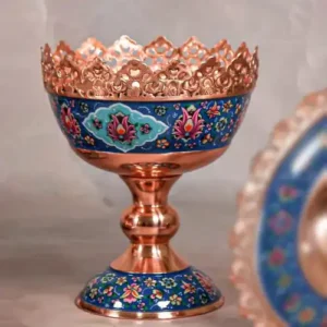 آجیل خوری درب دار مس پرداز