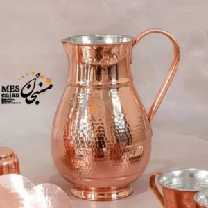 پارچ خمره ای مسی