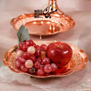 پیش دستی ریزگل مسی لبه موجدار