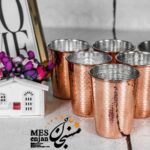 لیوان مسی بدون دسته