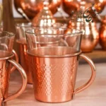 فنجان با استند مسی