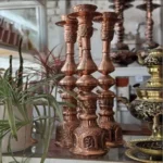 قلیان مسی قلمکاری