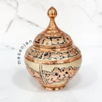 شکلات خوری نقره کوب بدون پایه