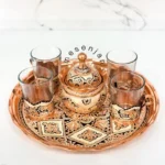 ست چای خوری نقره کوب