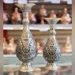گلدان نقره اندود
