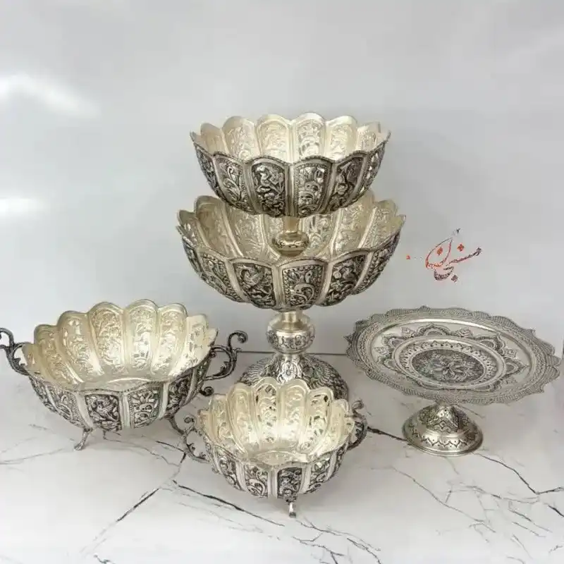 سرویس پذیرایی نقره اندود اصیل سرویس پذیرایی نقره اندود اصیل