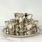 سرویس پارچ و لیوان کروم