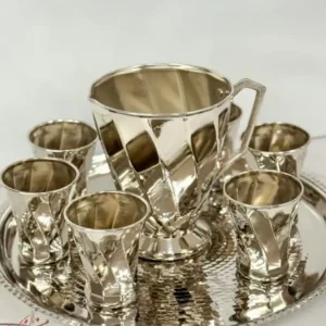 سرویس پارچ و لیوان کروم