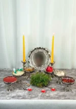 هفت سین پذیرایی کروم بهار