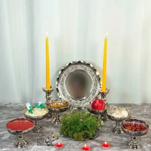 هفت سین پذیرایی کروم بهار