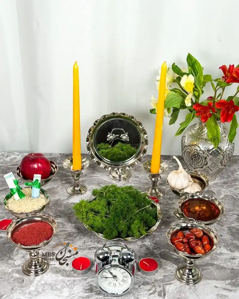 هفت سین قجری کروم