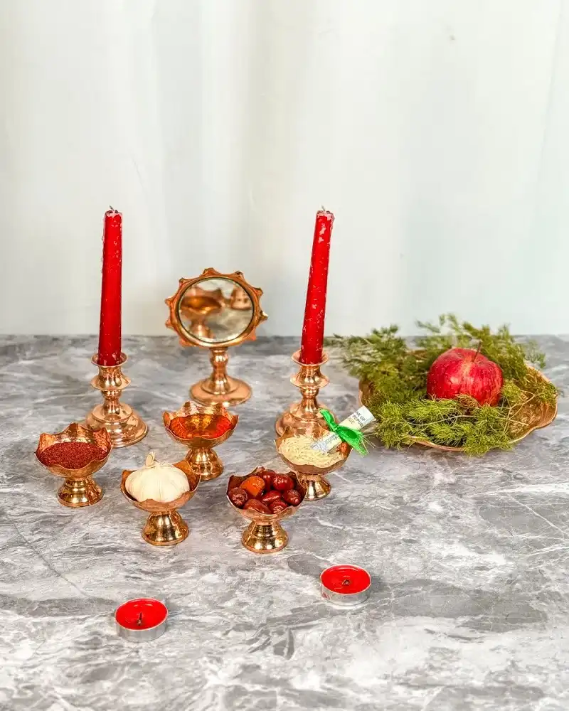 هفت سین مسی لب چین کوچک