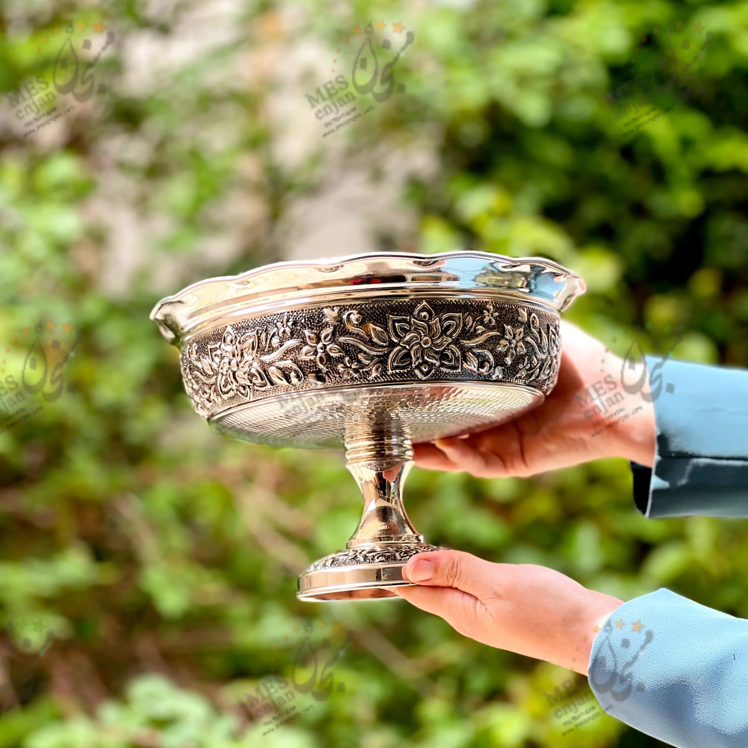 ajil khori mesi آجیلخوری مسی مدل نازگل مسنجان