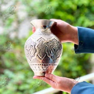 گلدان نقره اندود بلونی