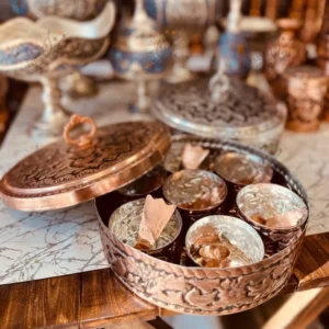 اردو خوری مسی سیاه قلم اعلا