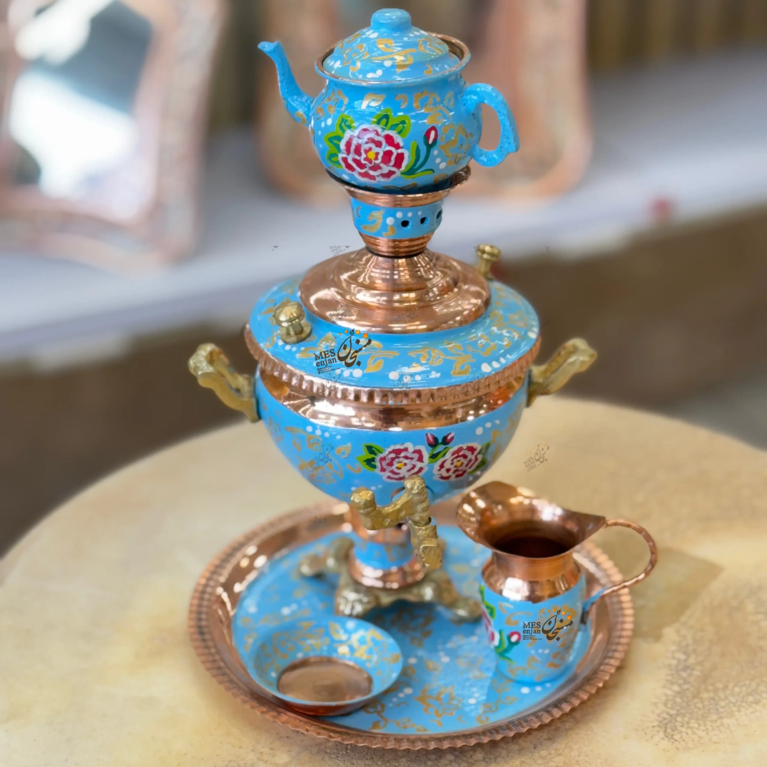 Small-Mas-o-Pardaz-Samovar-Artisan سماور مس پرداز نوزادی
