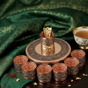 اردوخوری 7تایی سیاه قلم اصل، شیک و کاربردی