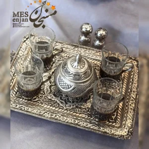 ست چایخوری نقره اندود لوکس