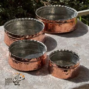 تشتک مسی در 4 سایز مختلف